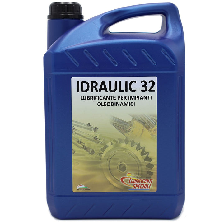 Olio idraulico 32 per comandi oleodinamici e trasmissioni idrostatiche - 5 Litri - IDRAULIC 32