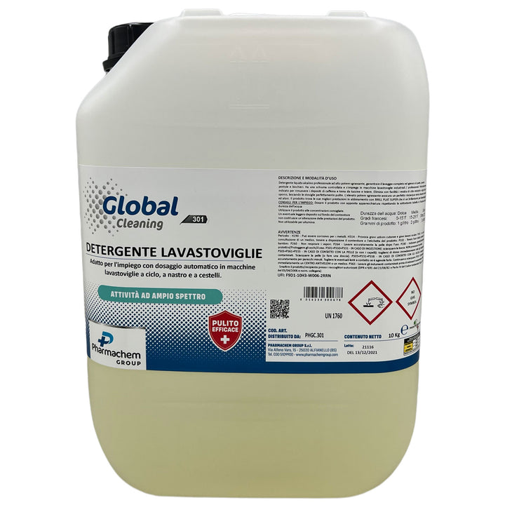Detergente Lavastoviglie a dosaggio automatico - Tanica da 10 kg