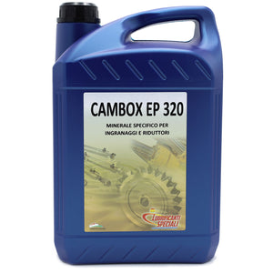 Olio per ingranaggi industriali e riduttori - 5 Litri - CAMBOX EP 320