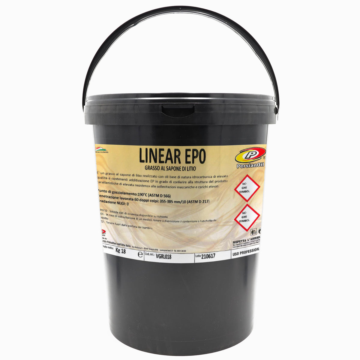 Grasso al litio Q8 Roloil Litex-EP/1 5 kg