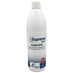 Detergente igienizzante specifico per la pulizia statica delle condotte aerauliche - 1 Litro - AIRPIPE