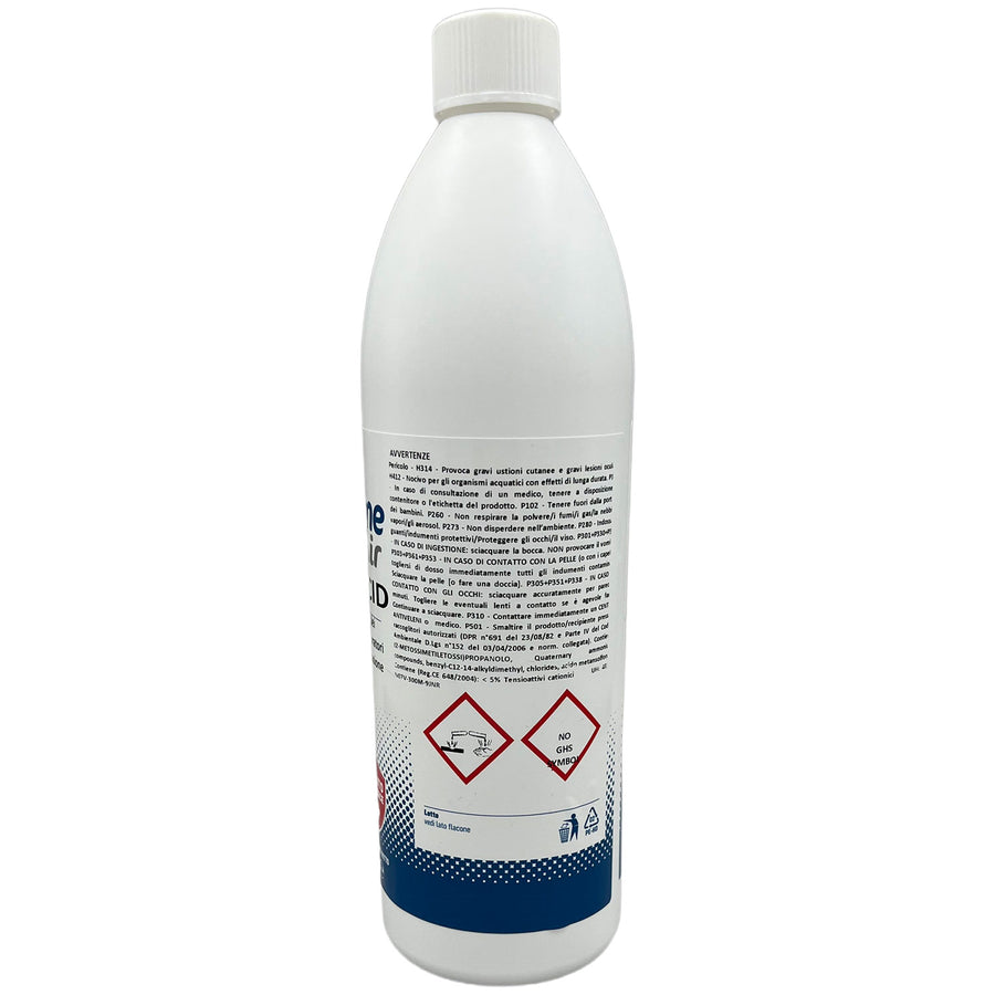 Detergente acido per la pulizia di condizionatori, condensatori, chiller, Uta e ventilconvettori professionali - 1 Litro - CHILLER ACID