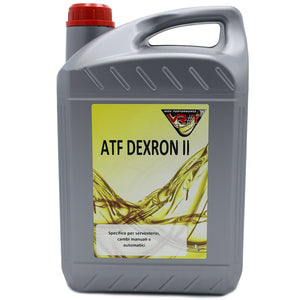 Olio ATF 2 per cambio manuale, automatico e sterzo - 5 Litri - ATF DEXRON II