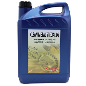 Sgrassante emulsionabile detergente specifico per alluminio e leghe gialle - 5 litri - CLEAN METAL SPECIAL LG