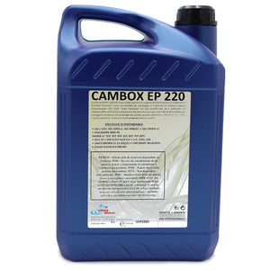 ingranaggi e riduttori Olio per ingranaggi industriali e riduttori - 5 Litri - CAMBOX EP 220