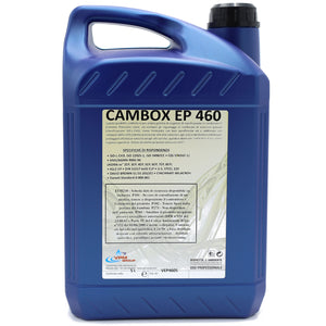 ingranaggi e riduttori Olio minierale per ingranaggi industriali e riduttori - Fusto 5 Litri - CAMBOX EP 460
