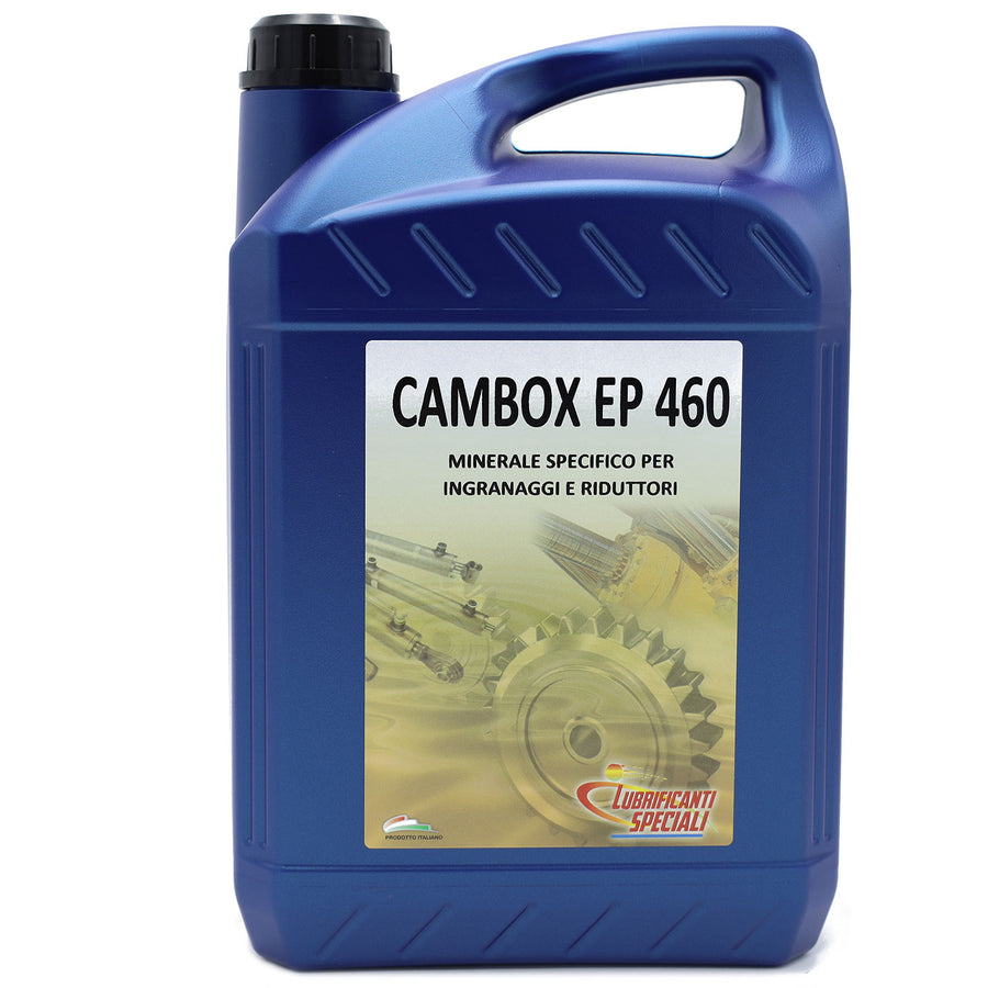 Olio minierale per ingranaggi industriali e riduttori - Fusto 5 Litri - CAMBOX EP 460
