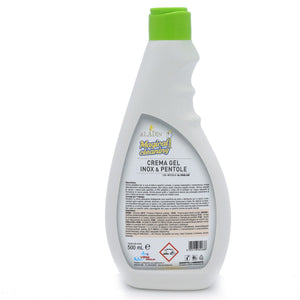 detergente pronto uso Detergente piano cottura vetroceramica, acciaio inossidabile e pentole professionale - 500 ml