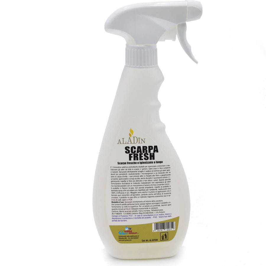 detergente pronto uso Spray igienizzante deodorante per scarpe professionale - 500 ml
