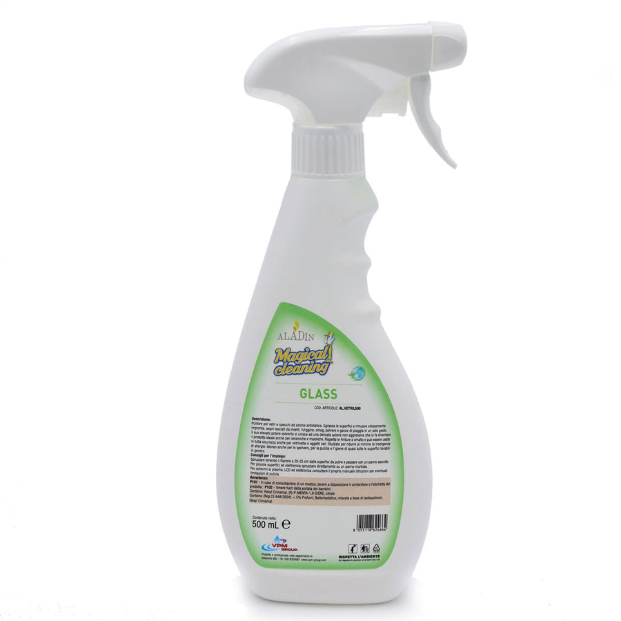 detergente pronto uso Prodotto per pulire i vetri professionale - Spray 500 ml