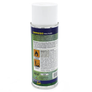 Tecnici e complementari Grasso lubrificante multiuso spray al sapone di litio per ingranaggi, cuscinetti, boccole e meccanismi  - 400 ml - GRASSO MULTIUSO