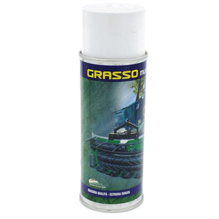 Grasso lubrificante multiuso spray al sapone di litio per ingranaggi, cuscinetti, boccole e meccanismi  - 400 ml - GRASSO MULTIUSO