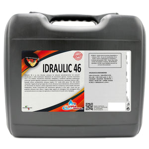 Olio idraulico 46 per sistemi oleodinamici e trasmissioni idrostatiche - Fusto 20 Litri - IDRAULIC 46