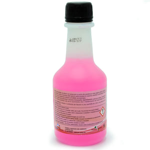 Tergivetro e lavafari Liquido tergicristalli auto concentrato antimoscerini - Profumo rosa - 250 ml
